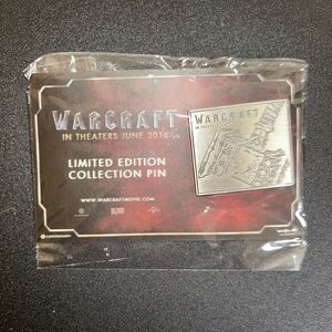 NEW Blizzard Warcraft Movie Weta Horde Doomhammer Metal Pin 2016